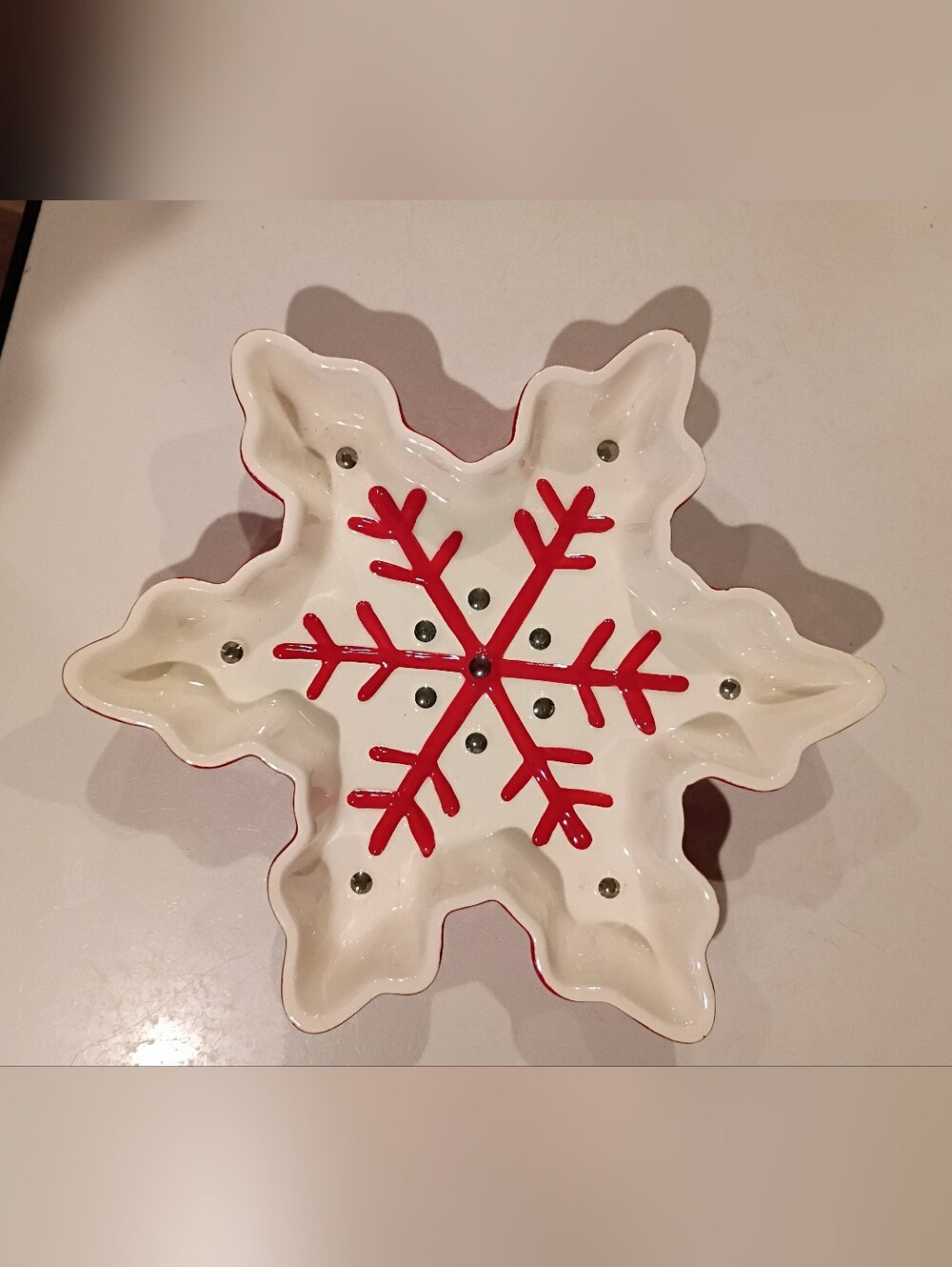 Hallmark Snowflake Candy Dish